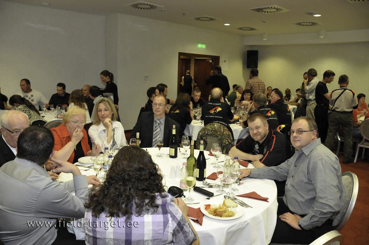 Austerlased, Steyr meeskond, autasustamisgaalal hotellis Divinius